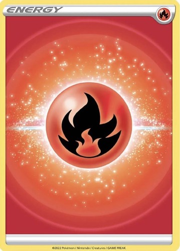 1995 fire energy pokemon card value Authentic pokemon Fire energy card 1995 Base Set In Mint Condition