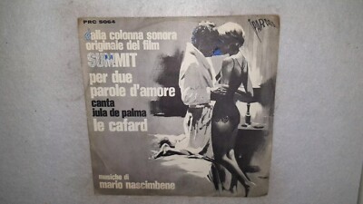 Jula De Palma Mario Nascimbene Per Two Parole D'Amore Le Cafard Film Summit