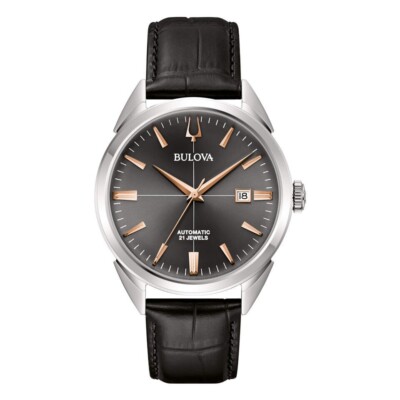BULOVA Herrenuhr Aus Edelstahl Automatisch Sutton Automatic 96B422