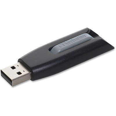 Verbatim Store 'n' Go V3 USB 3.0 Drive 256GB Black/Gray 49168
