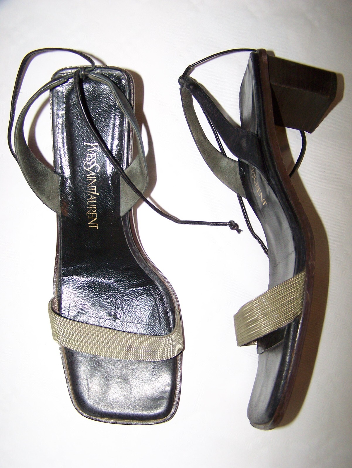 SCARPE SANDALI YVES SAINT LAURENT N 39 100% SUMMER LUXURY SHOES