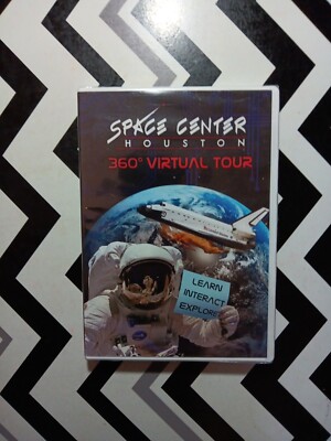 NEW SEALED Space Center Houston: 360 Virtual Tour DVD
