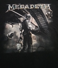 Megadeth Dystopia Shirt Adult XL Limited Edition 2015 Skull Mens Gildan Mens