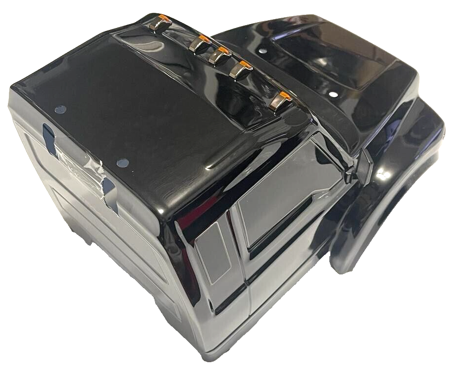 Fits TRX-6x6 Flatbed HAULER (88086-4) - BODY Cab BLACK Factory Painted ...