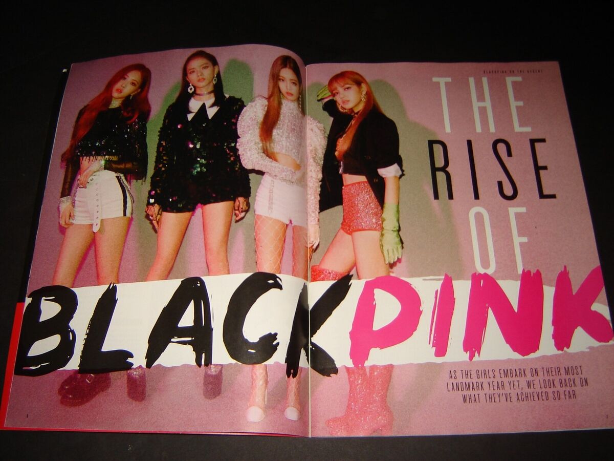 Black Pink Issue 1 - 2019 K-Pop Queens Get Their Look-Girls Black Pink Issue 1 - 2019 K-Pop Queens Get Their Look-Girls