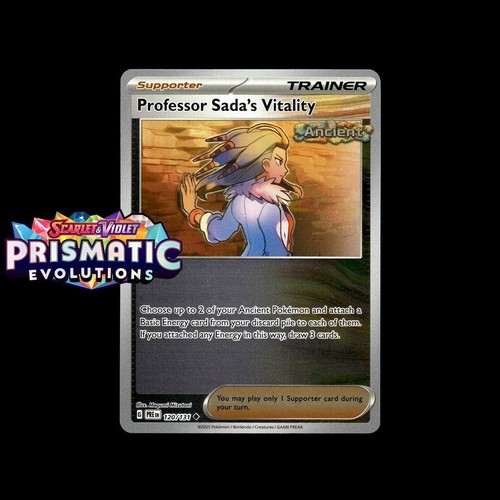Pokemon Prismatic Evolutions: Choose Your Card! Reverse Holo/Holo EX Full Art NM - Picture 141 of 173