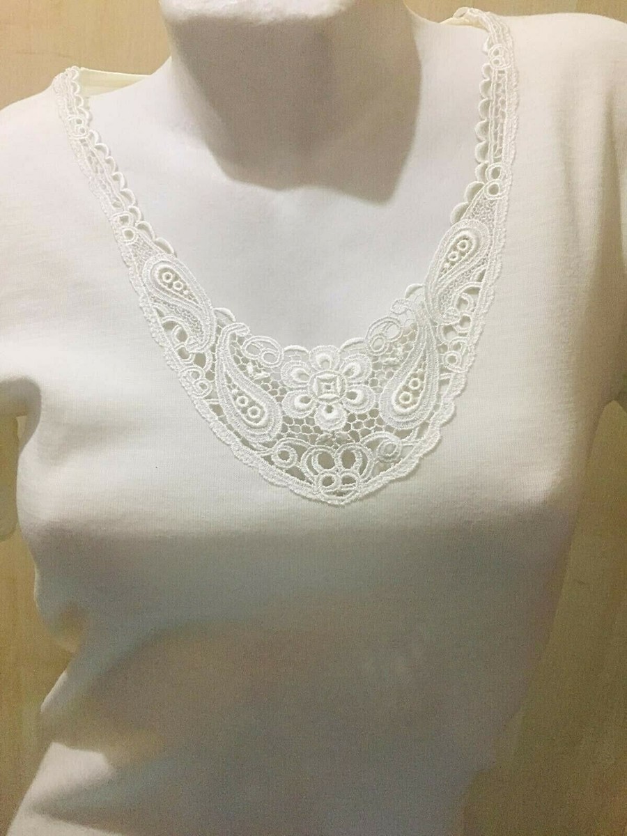 Ragno Maglia Intima Donna Mezze Maniche Lana Cotone con dettaglio in P – Passarelli Biancheria Ragno Maglia Intima Donna Mezze Maniche Lana Cotone con dettaglio in P – Passarelli Biancheria