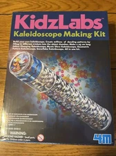 4M Kidzlabs Kaleidoscope Making Kit - Optical Light Physics Stem Toys Craft Gift