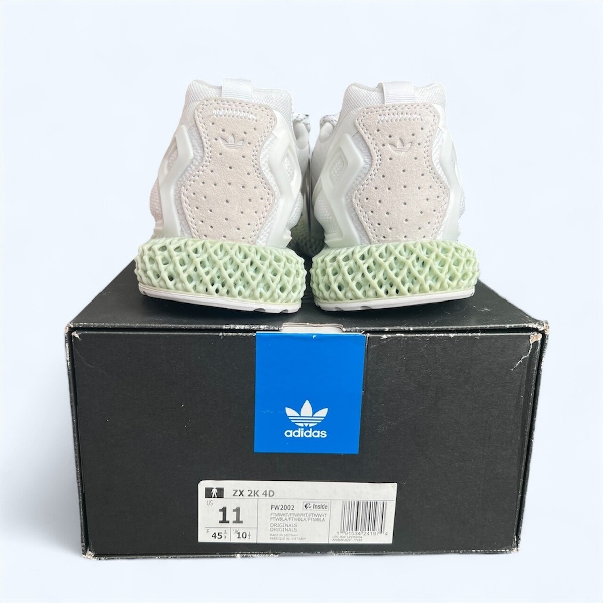 white.atg① Adidas - Brandclub - adidas ZX 1K Boost Footwear White