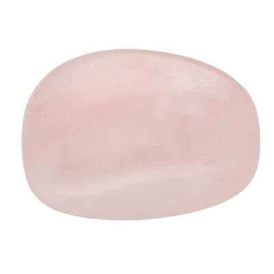 LEBENSQUELLE PLUS Rosenquarz Premium Trommelstein in 2 Größen | Edelstein Handschmeichler
