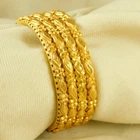 Gold Plated 4 PCs Bangle Set for Women Bracelets Girls Ethnic Fashion Jewelry