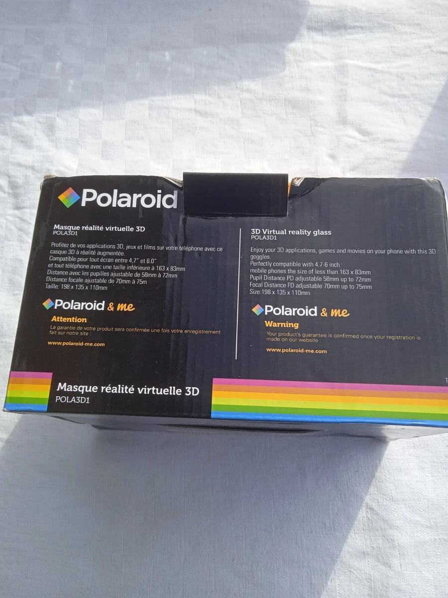 Casque virtuel polaroid top