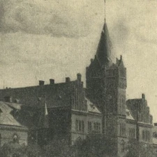 Germany Wehrmacht Day at Army Fireworks School Special Postmark Card 1942 WWII