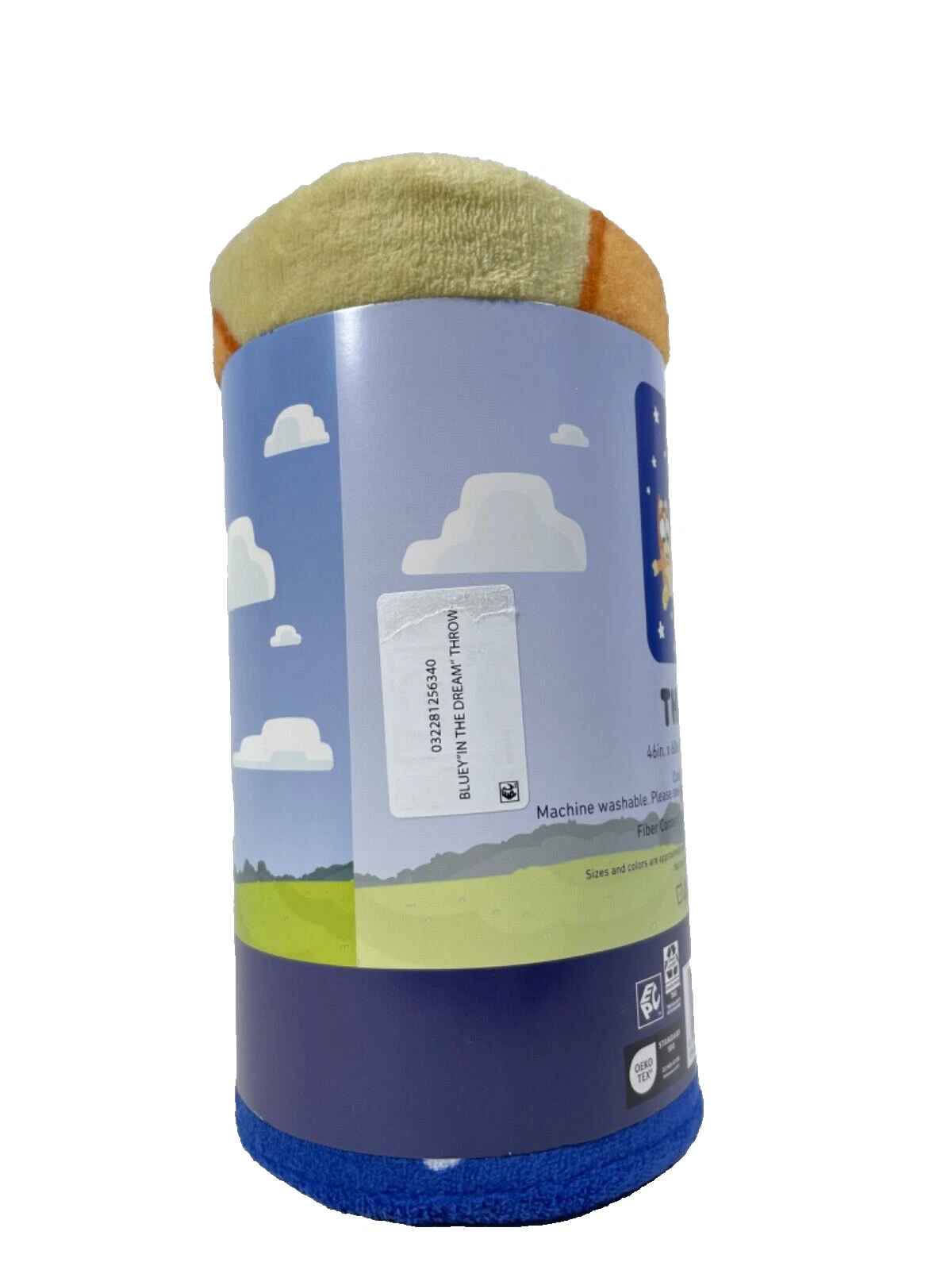 BlueyDad & Bingo Stars Fleece Throw Blanket 46" x 60"