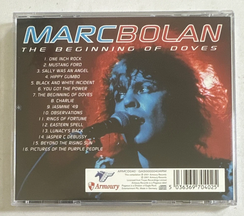 Marc Bolan - The Beginning of Doves - CD Album Glam Rock EX / NM - Image 4 of 4