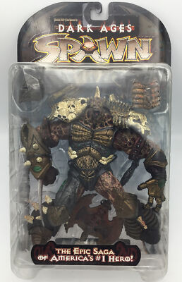 Vintage 1998 Todd McFarlane's Dark Ages Series 11 The Black Knight Action Figure