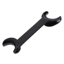Dental Oral Cheek Retractor Mouth Opener Double-Headed Black Background Small