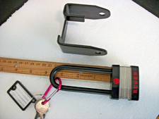 NEW RUGER LOCK WITH TWO KEYS PLUS A BRACKET