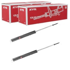 2X KYB EXCEL-G GASDRUCK STOßDÄMPFER HINTEN PASSEND FÜR NISSAN MICRA
