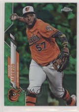 2020 Topps Chrome Green Refractor 71/99 Hanser Alberto #79 01rb