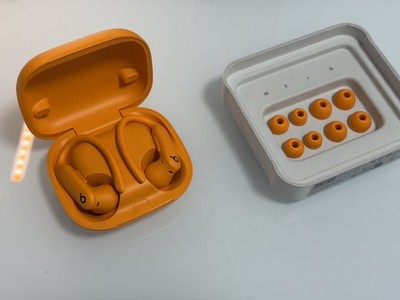 Neuwertig: Powerbeats Pro 2 / Sport Kopfhörer Orange 
