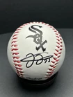 Frank Thomas Signed Logo MLB Baseball & Case - Chicago White Sox JSA