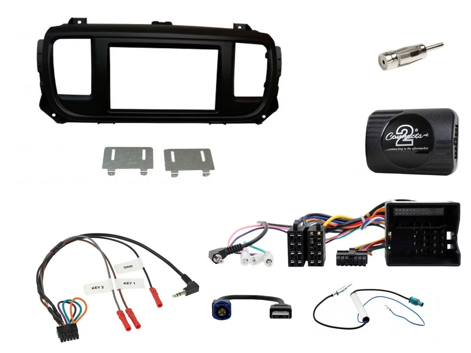 Kenwood Lenkrad 2DIN USB DAB Bluetooth Autoradio für Citroen Jumpy Erstausst. DI - Bild 3 von 4