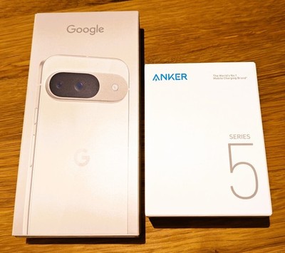   Google Pixel 9 256 GB Porcelain Weiß 5G   Anker 30W-Netzteil   NEU+Rechnung  