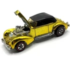 Hot Wheels Redline Classic Cord Car 1970/1971 Yellow Original Roof - U.S.A.