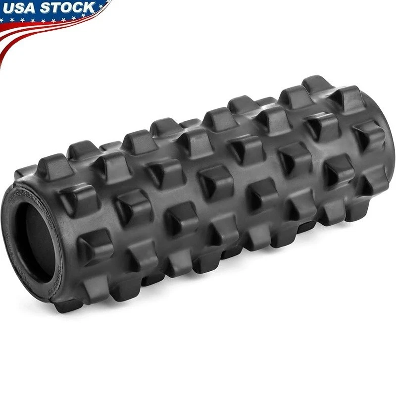 Extra Firm Foam Roller Deep Tissue Massage Muscle Recovery & Flexibility New
