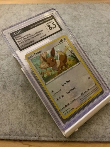 CGC 8.5 Eevee SWSH095 Pokemon Black Star Promos 2021 English