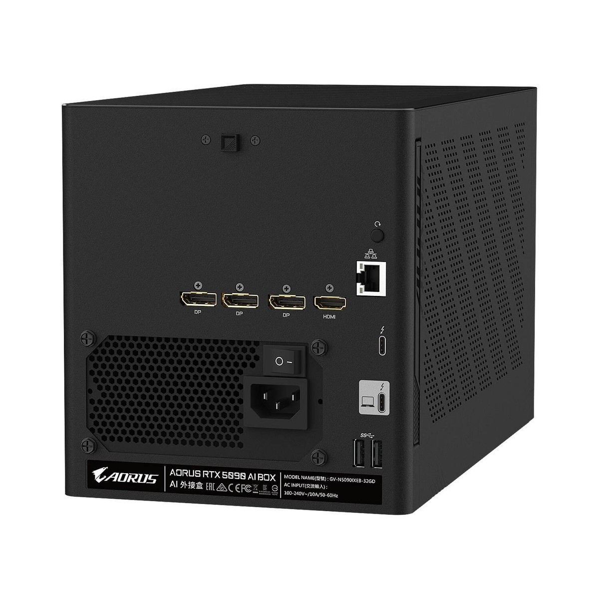 Gigabyte AORUS RTX 5090 AI BOX GV-N5090IXEB-32GD GDDR7 28Gbps