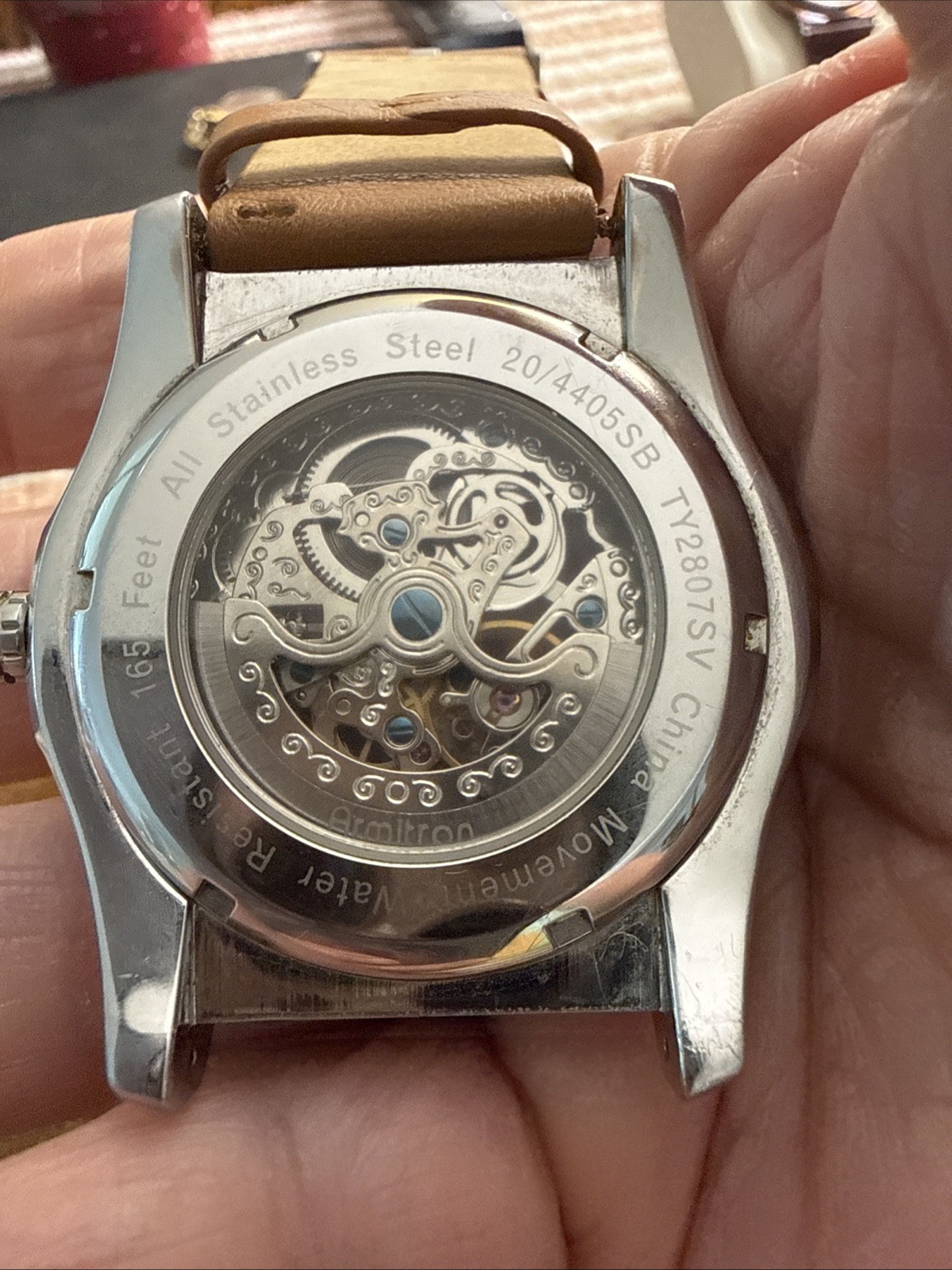 Armitron Automatic Skeleton Watch | Model 20/4405… - image 7