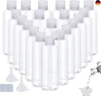 Gzhaizhuan 20 Stk Reiseflaschen Set, 100Ml Leere Plastikflaschen Zum BefüLlen