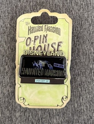 DISNEY DLR HAUNTED MANSION O'PIN HOUSE BILLBOARD LE PIN ~ FREE SHIPPING!