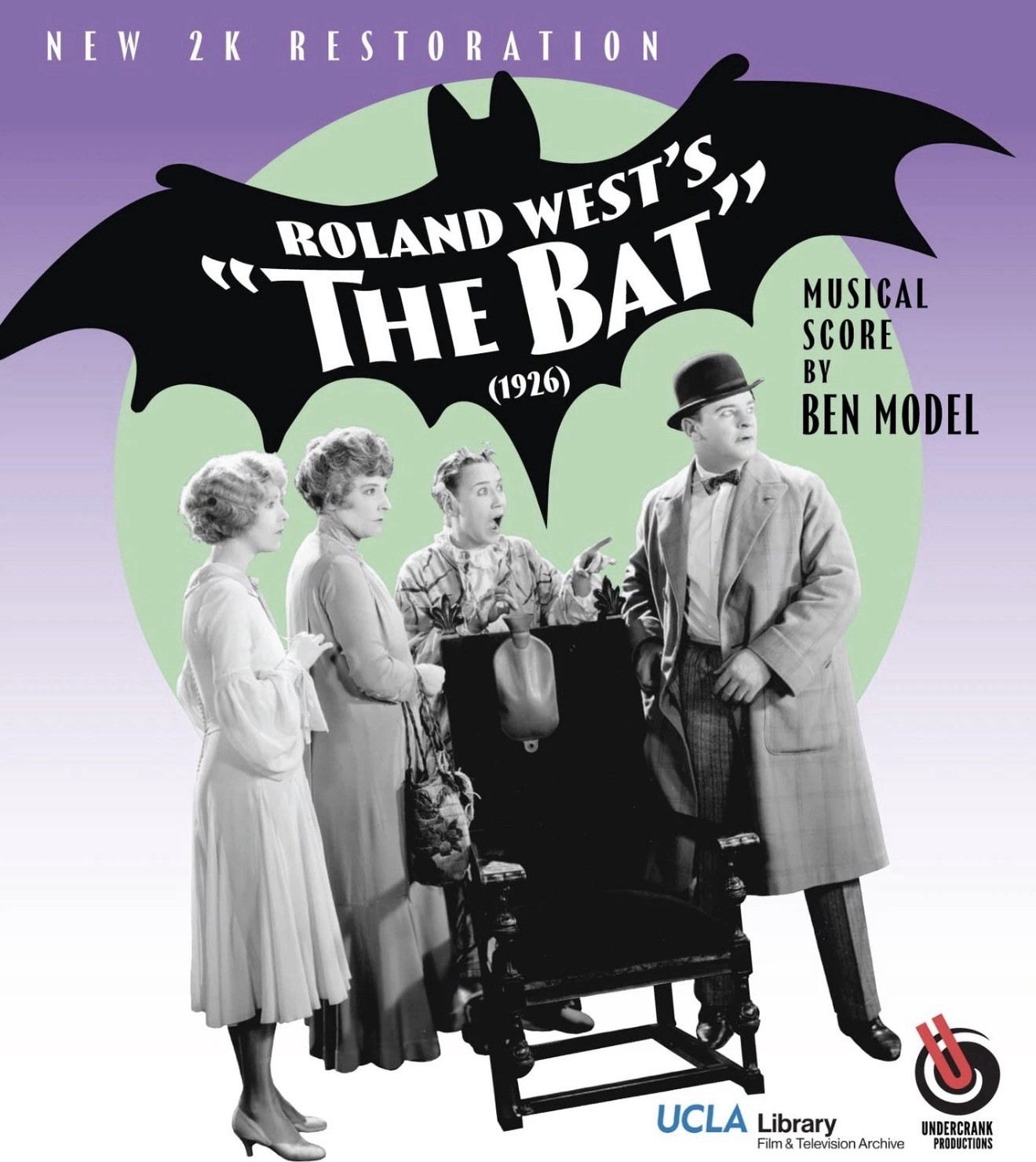The Bat Restored (Blu-ray) (US IMPORT) Region Free Roland West