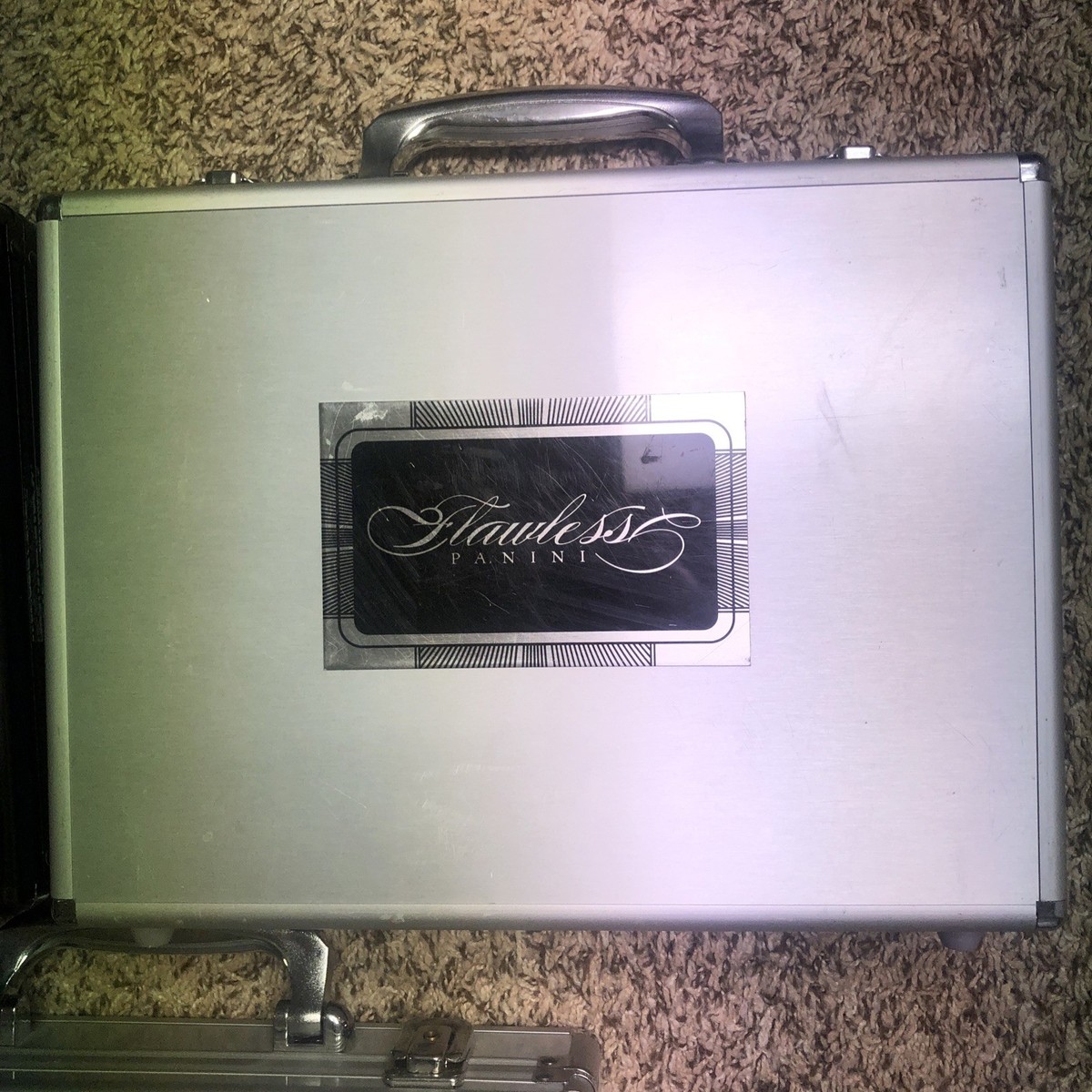 Lot of 3 Panini Flawless Basketball NBA Briefcase Box Foam Empty 