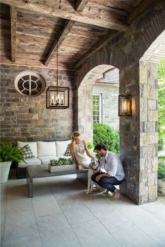 Hinkley Lighting - Rhodes - 4 Light Medium Outdoor Hanging Lantern in - Picture 2 of 4