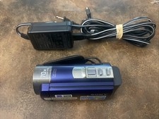 Sony Handycam DCR-SX44 Blue With Charger  Battery Tested - Plus 8gb HD SD Card