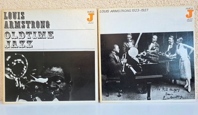 LP 2x Louis ARMSTRONG Oldtime Jazz - 1923-1927 AMIGA JAZZ DDR