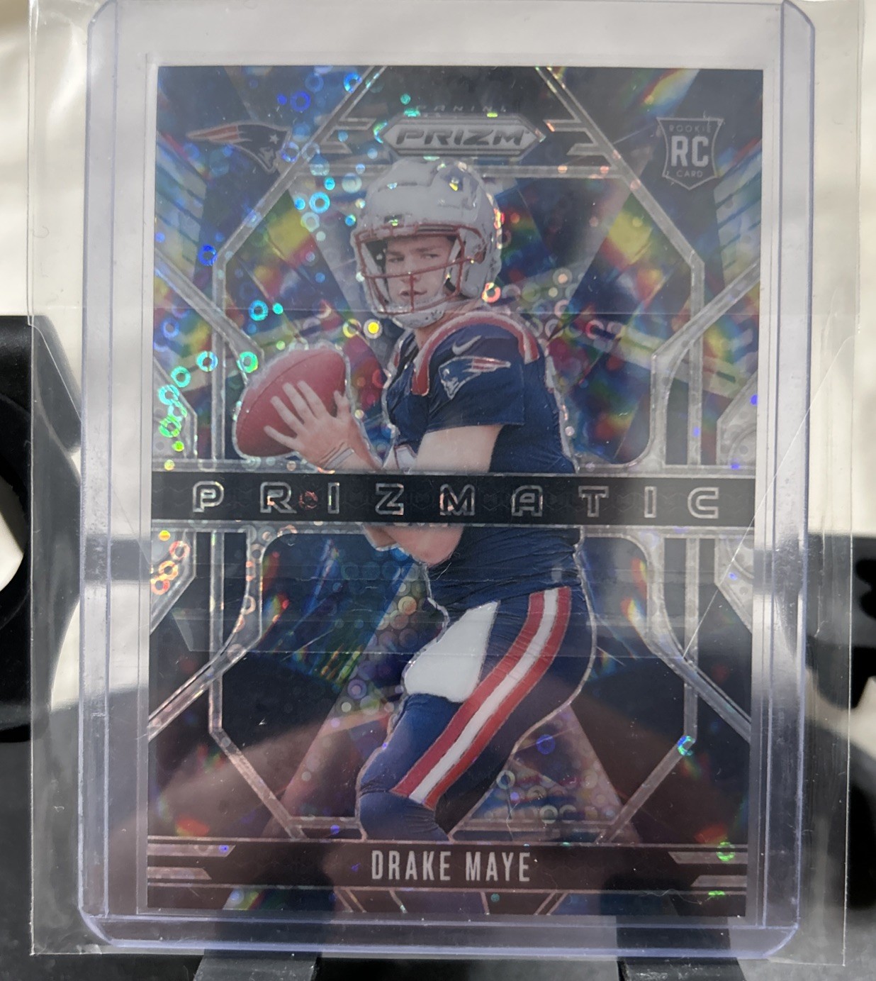 2024 Panini Prizm - Prizmatic Drake Maye #2 Silver Prizm (RC)