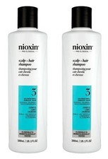 2 x NIOXIN SCALP HAIR THICKENING SYSTEM 3 SHAMPOO PACK OF 2