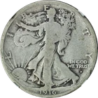 1916-D Walking Liberty Half NGC VG8 Nice Eye Appeal Nice Strike