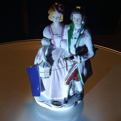 KATO KOGEI MELODIOUS Romance Music Box nobility figurine Pottery premium price