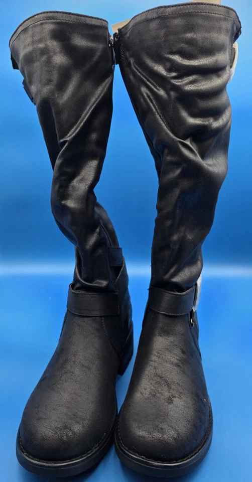 TORRID Wide Leg Lug Sole Buckle Knee Boot - Image 2 of 4