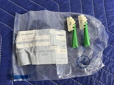 NOS Lot of 2 PCS Genuine Mercedes W201 190E Roof Molding Clips 2016980660
