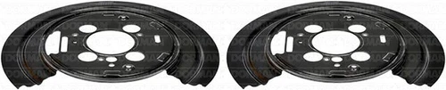 2 x Rear Brake Backing Plate Dust Shield for RAM 1500 2013-2024 RA/0535F - Picture 4 of 9