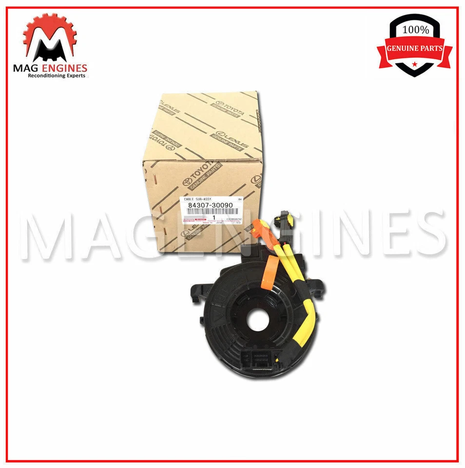 84307-30090 CABLE ORIGINAL OEM SUBCONJUNTO, ESPIRAL PARA 4RUNNER SCION TC GX460 RX350 Foto 3 de 4