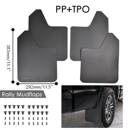 Mud Flaps Splash Guards For Chevrolet Silverado For GMC Mudguard Fender Flares - 第 3/8 張圖片
