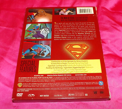 🌈 Superman: The Animated Series, Volume One 1 DVD Set 1996 DC